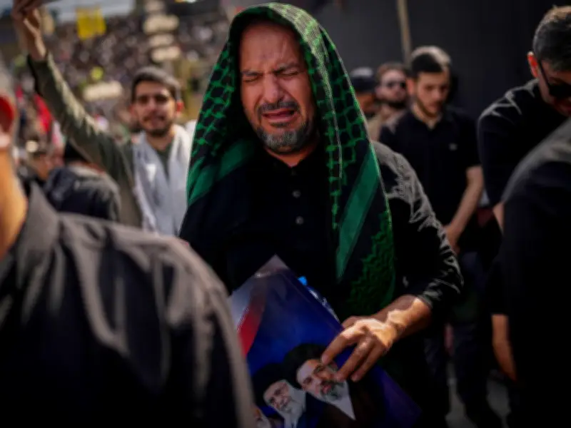 Iran Mourners Seek Revenge at Funeral of Ayatollah Killed in Airstrike
