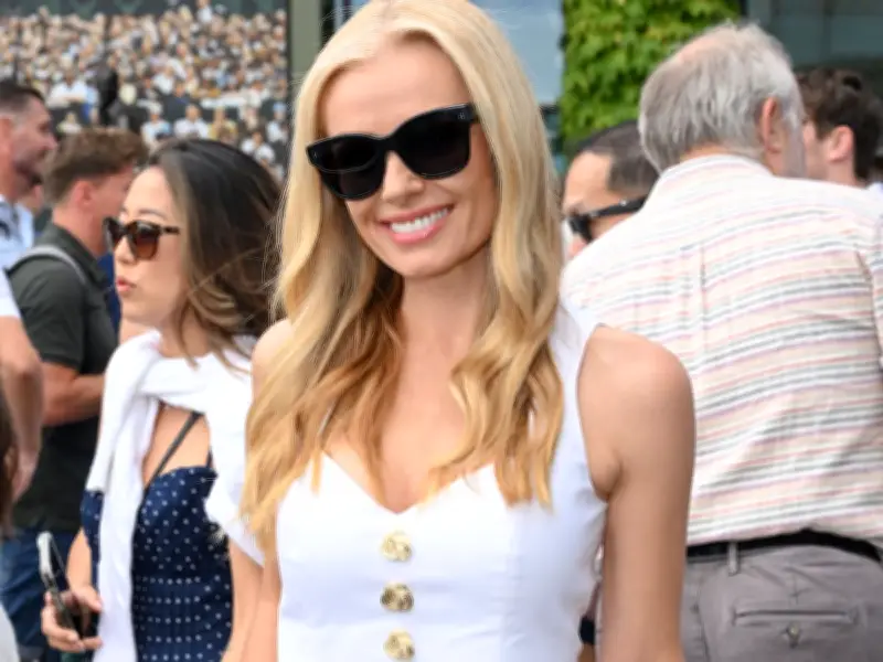 Katherine Jenkins' Raffia Handbag from Royal-Approved Brand Is Ultimate Wimbledon Accessory