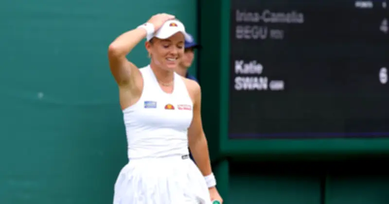 Katie Swan denied Wimbledon Centre Court dream despite being last Brit