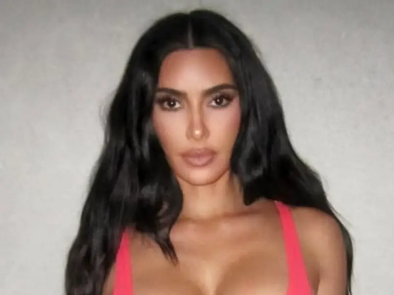 Kim Kardashian's Skims 'Micro Teddy' Bodysuit Sparks Borat Mankini Comparisons
