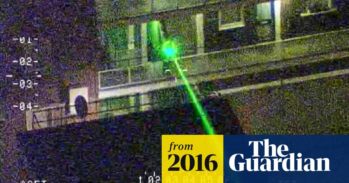 Two Men Arrested After Laser Targeted at Police Helicopter in Stoke-on-Trent