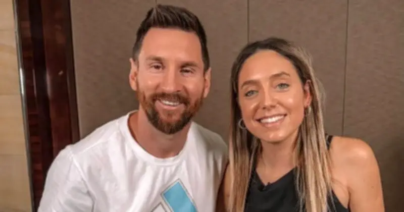 Lionel Messi Denies Affair Rumours with Journalist Sofi Martinez