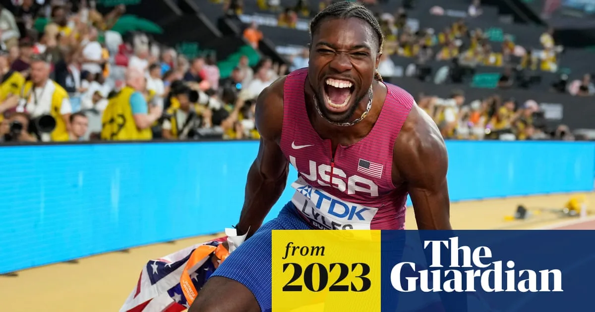 Lyles Blazes To 100m Gold At World Championships
