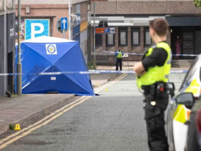 Man in his 20s stabbed to death in Wolverhampton car park