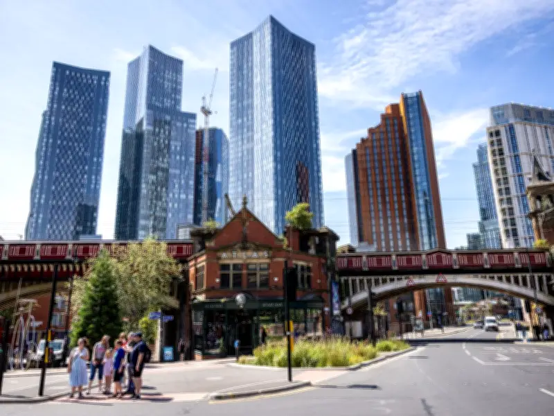 Manchester's 15-Year Plan: City Centre Expansion, New Homes, Transport Upgrades