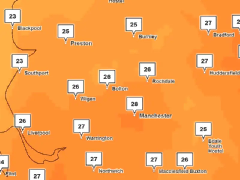 Met Office Forecasts Another Heatwave for Greater Manchester Next Week