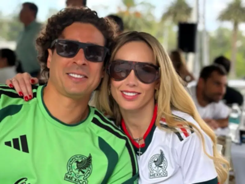 Mexico Legend Ochoa's Wife Turns Heads Ahead of England World Cup Clash