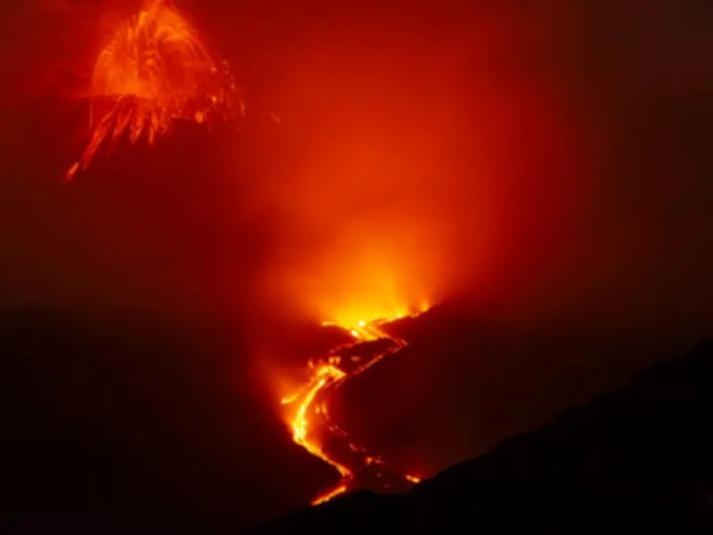 Mount Etna Eruption: Red Alert, Flights Cancelled at Catania Airport