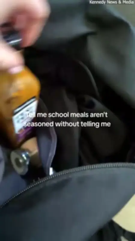Mum finds son's secret stash of Nando's sauce and salt in school bag