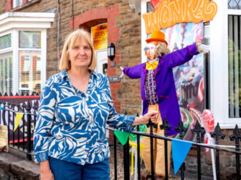 Musical Scarecrows Overtake Welsh Village Pontrhydyfen Festival