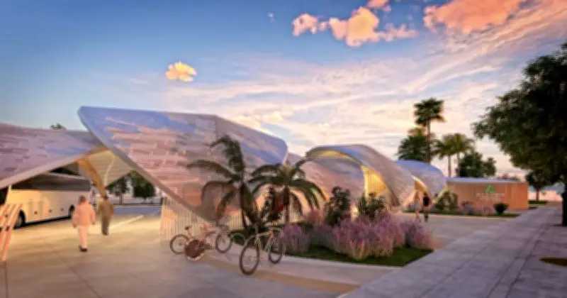 New £1.3m Bus Station in Marbella Inspired by Sardine Dish