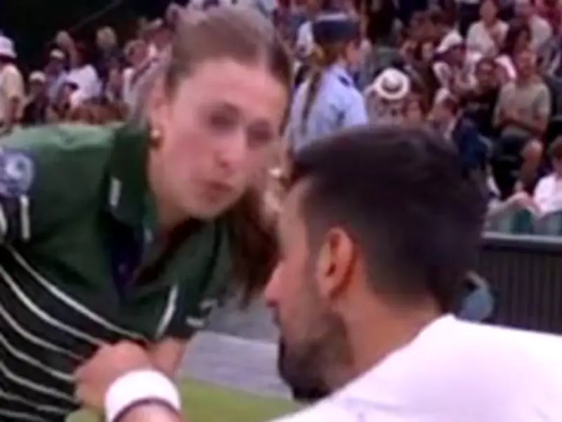 Novak Djokovic Leaves Wimbledon Ball Kid Terrified With Prank