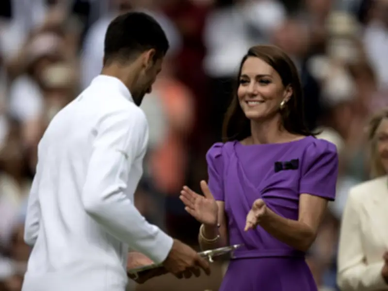 Novak Djokovic's Heartfelt Message to Kate Middleton After Wimbledon Final