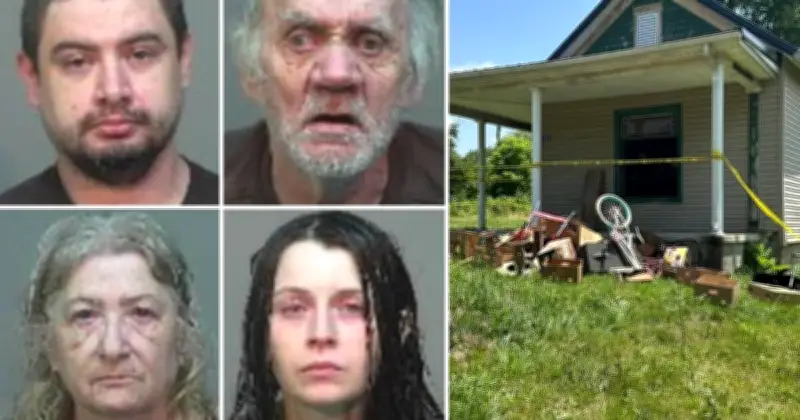 Ohio Police Rescue 16 Children from Horrific Tiny House, Four Adults Charged