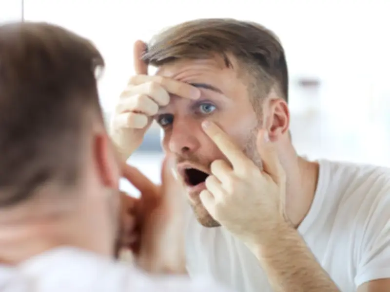 Optometrist Reveals 'Shot Glass' Method for Bloodshot Eyes