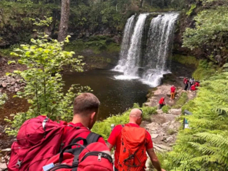 Person dies at Brecon Beacons waterfall beauty spot