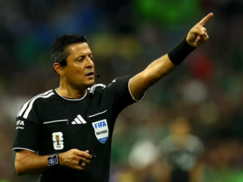 Referee Alireza Faghani Sparks Debate After England's 3-2 Win Over Mexico