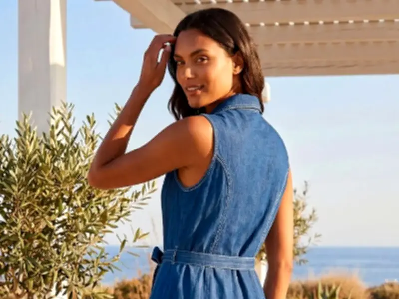 Roman's £30 Denim Midi Dress Gets Rave Reviews for Slimming Waist