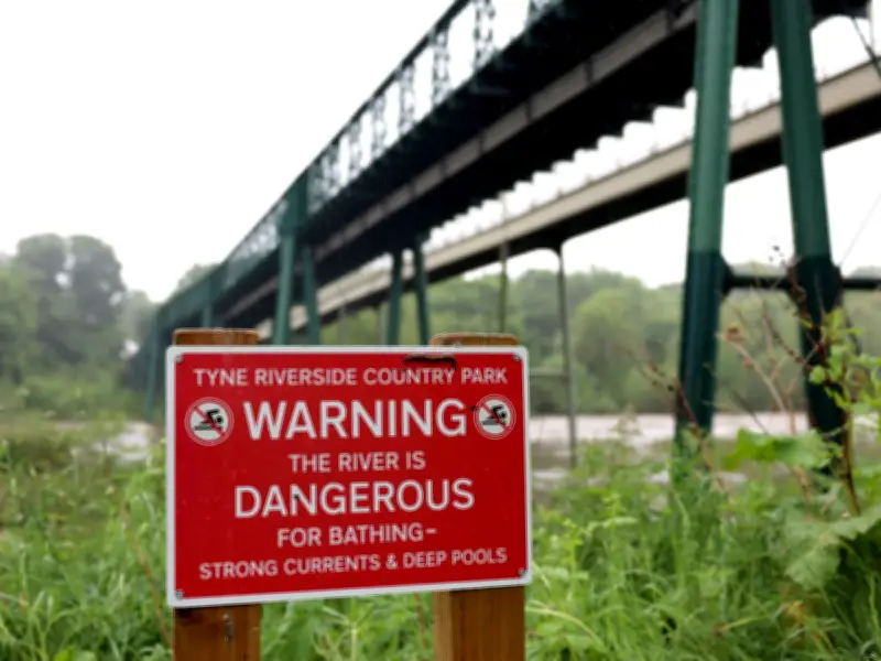 Safety Sign Delays on River Tyne After Two Teen Deaths