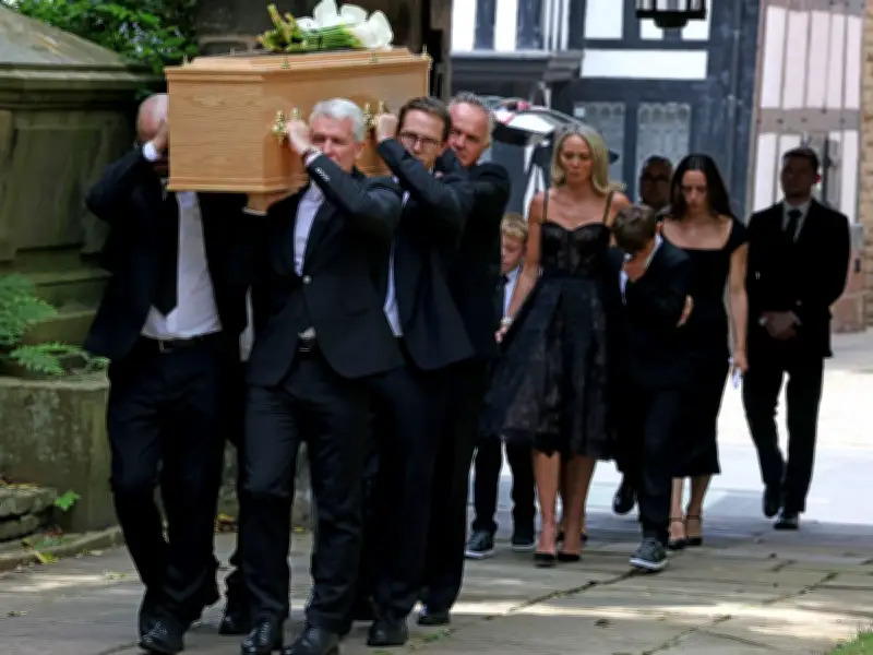 Sir Alex Ferguson leads tributes at funeral of Mark Hughes' son Alex