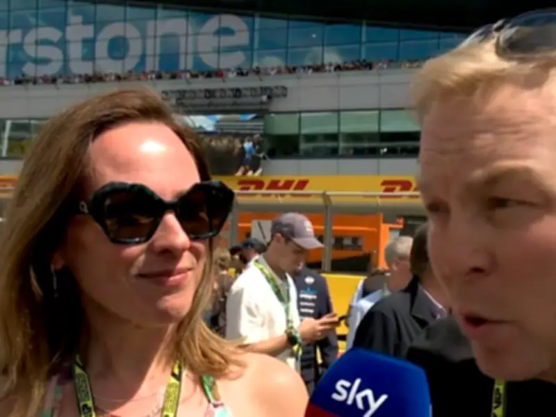 Sir Chris Hoy and Wife Attend British GP After Carlos Sainz Invitation