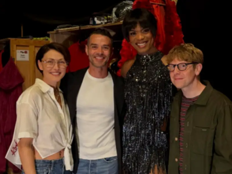 Strictly's New Hosts Emma Willis, Josh Widdicombe and Johannes Radebe Unite Backstage in London