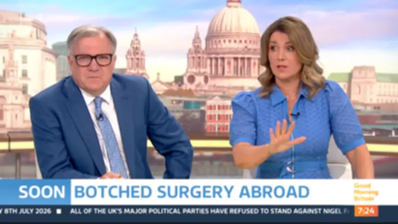 Susanna Reid Apologises for Gruesome Surgery Image on GMB