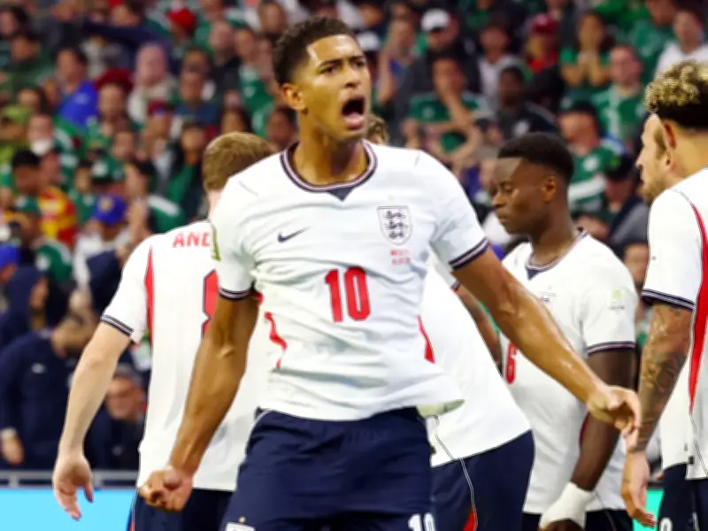 Ten-Man England Reach World Cup Quarter-Finals with Bellingham Brace