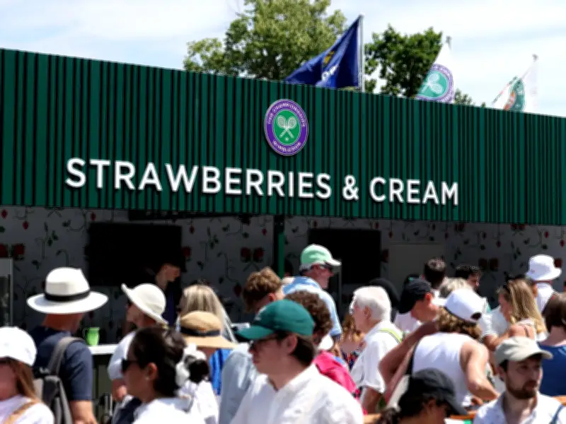Tennis Fan Disappointed by Wimbledon Strawberries and Cream Reality