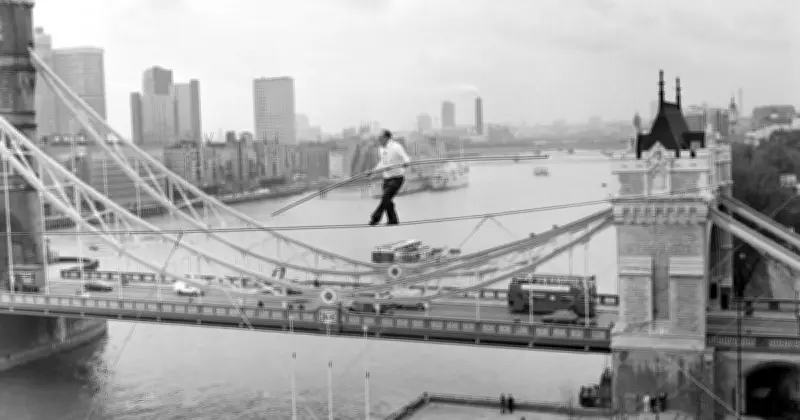 Tightrope Walker Karl Wallenda's Fatal Fall Caught on Camera