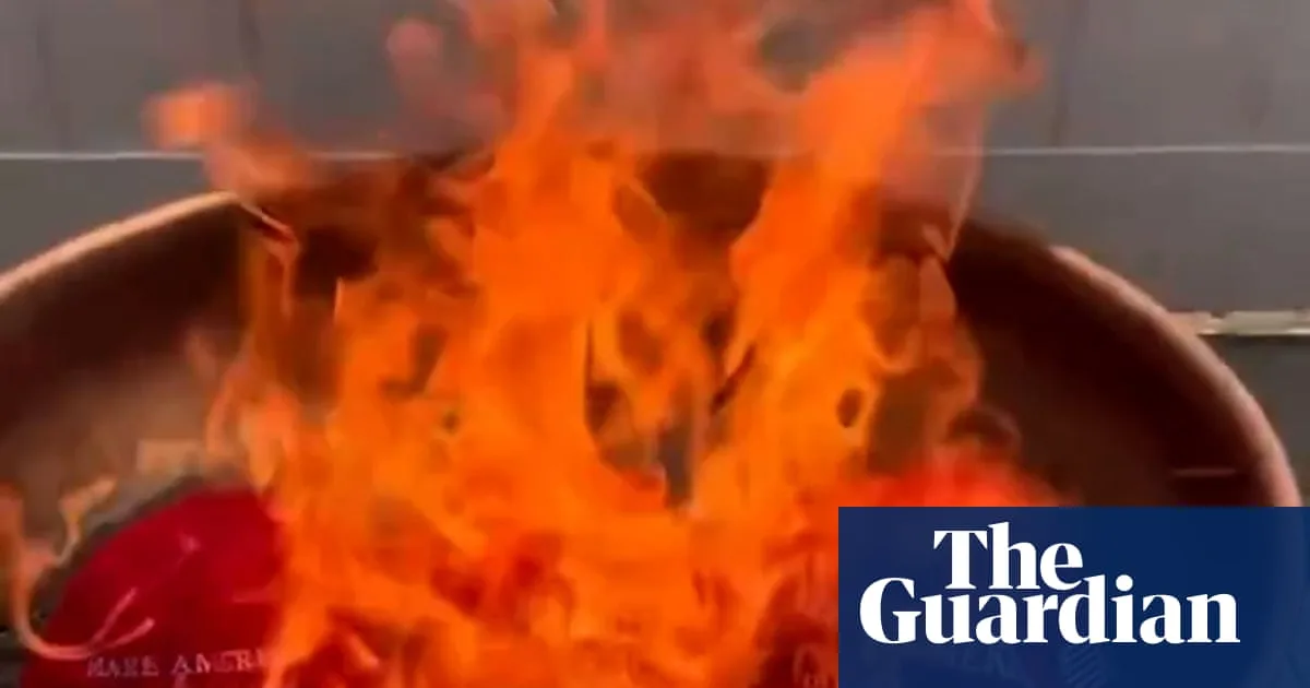 Trump Supporters Burn Maga Hats as Epstein Files Row Deepens