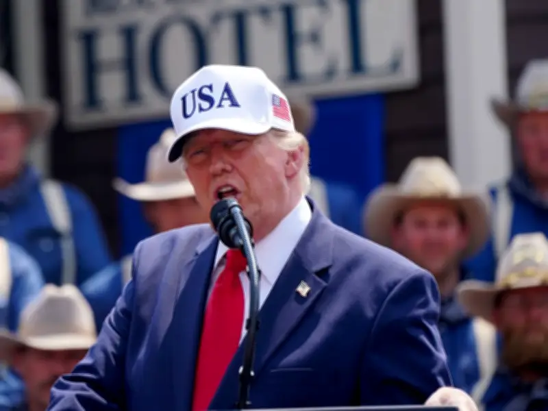 Trump Jokes About 'Having Threesome' with Sons at Medal Ceremony