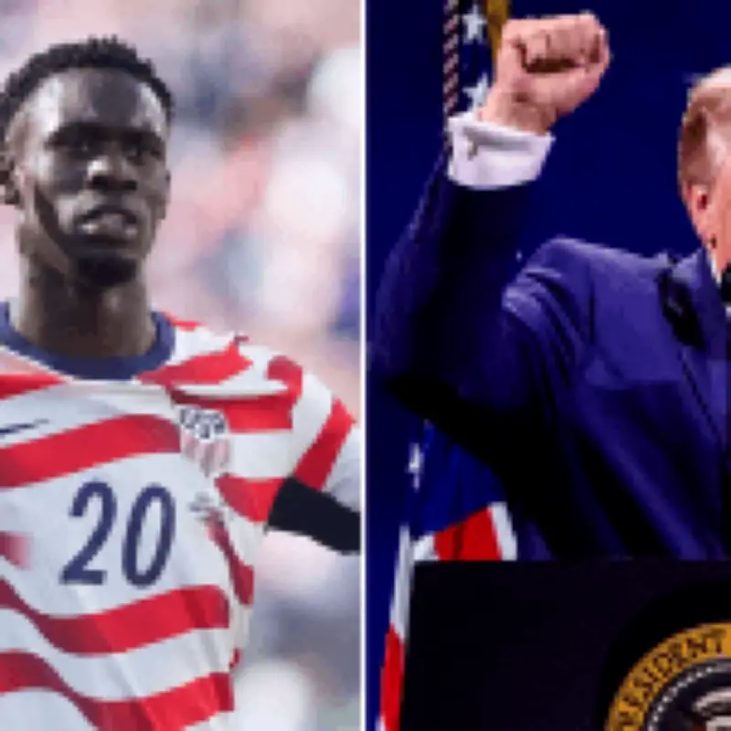 Trump thanks FIFA for controversial Balogun red card ban suspension