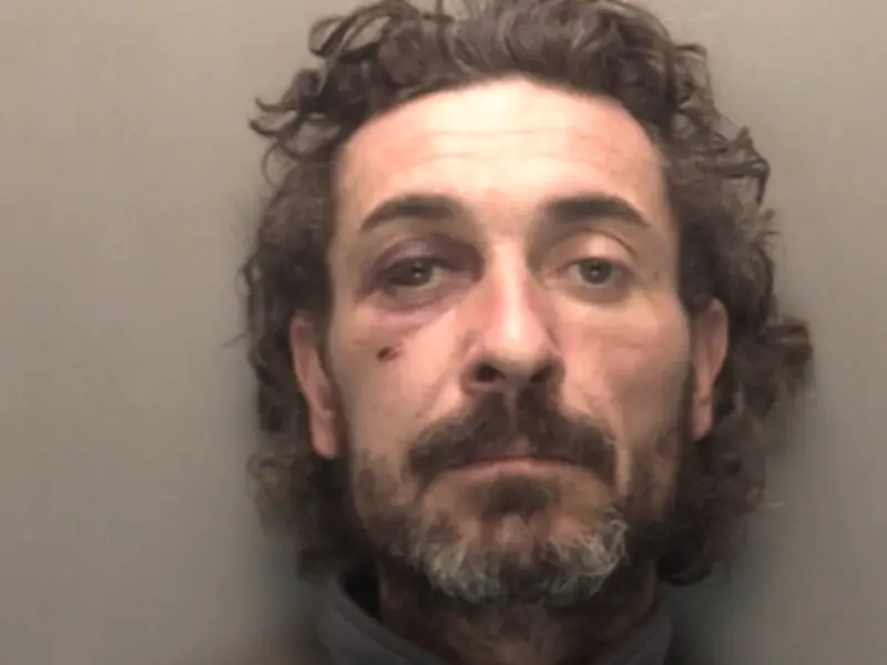 Violent boyfriend who spat in woman's face and said 'you deserve this' wanted by police