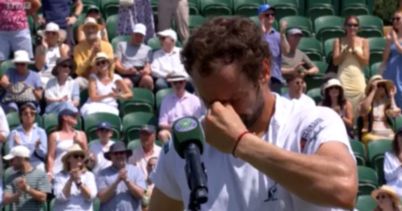 Wimbledon Star Roman Safiullin and Wife in Tears After Victory