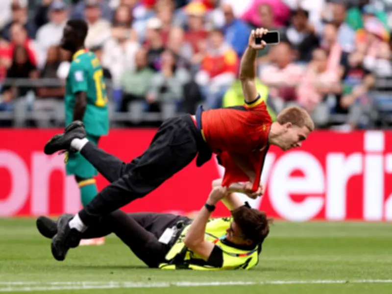 World Cup Match Halted as Three Protesters Storm Pitch in Seattle