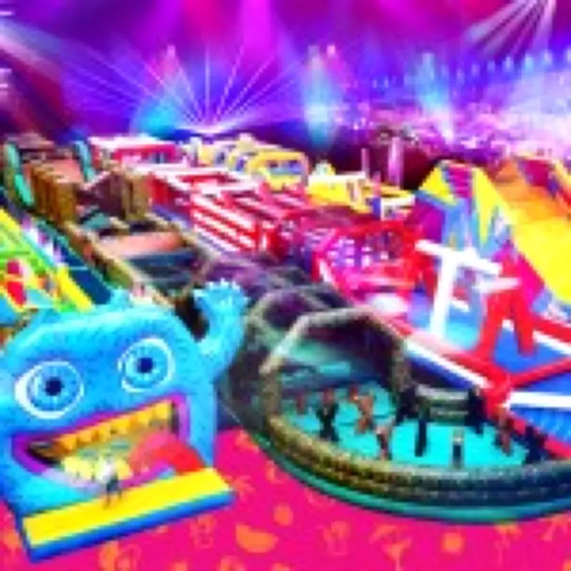 World's Largest Inflatable Obstacle Course 'The Monster' Coming to Bluewater, Kent