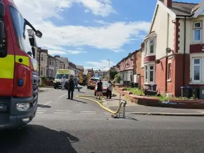 Boy, 13, and Teen, 19, in Serious Condition After Blackpool House Fire