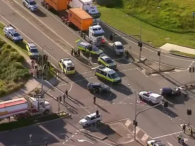 Child with life-threatening injuries in Queensland crash, police investigate