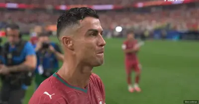 Cristiano Ronaldo in Tears After Portugal's World Cup Exit