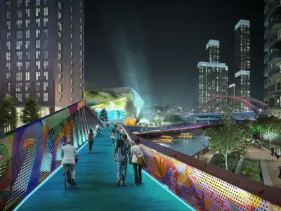 Floating Walkways in Manchester Making Significant Progress