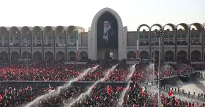 Iran Funeral Performer Calls for Death of Trump as Crowd Chants 'Death to America'