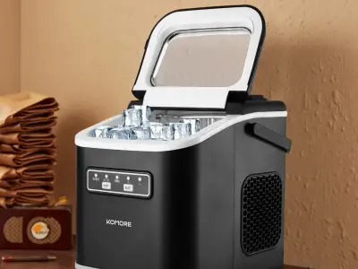 Komore Ice Maker Deal: £46.80 for Quick Ice in Heatwave
