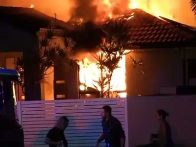 Man dead, two critical after suspected arson on Gold Coast