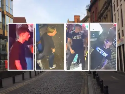 Police release CCTV images after Newcastle teen assaulted by four men