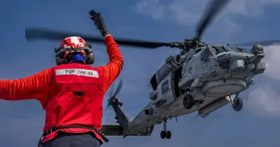 US Navy Helicopter Down in Arabian Sea, Crew Member Missing