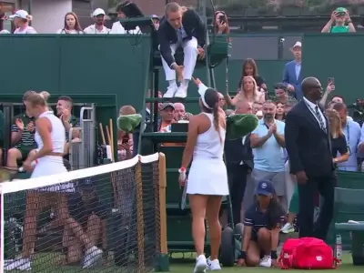 Wimbledon Star Jessica Bouzas Warned for Black Undershirt Breach