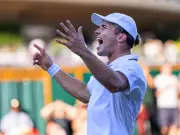 Arthur Fery avoids swearing on BBC after Wimbledon win over Dimitrov