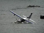 Eight Rescued After Seaplane Crashes Into New York City's East River