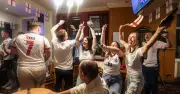 England Fans Celebrate Through Night After Dramatic World Cup Win Over Mexico